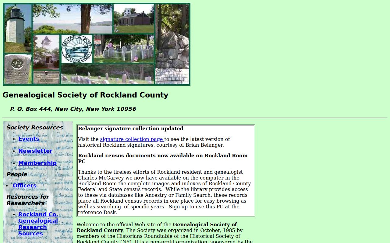 Clarkstown city directory companion research through the Genealogical Society of Rockland County